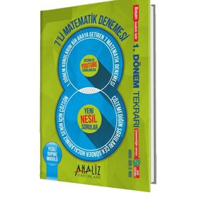 8. Sınıf 1. Dönem Matematik 7 Deneme-Analiz Yayınları