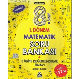 8. Sınıf 1. Dönem Matematik Soru Bankası Seçkin Göksu Örnek Akademi Yayınları