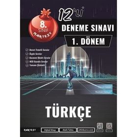 8. Sınıf 1. Dönem Mod 12 Türkçe Deneme Sınavı - Nartest Yayınevi