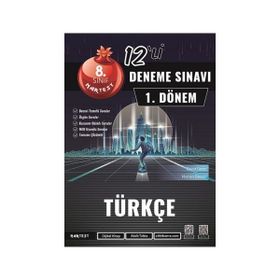 8. Sınıf 1. Dönem Mod 12 Türkçe Deneme Sınavı - Nartest Yayınevi