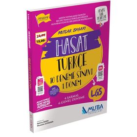 8. Sınıf 1. Dönem Türkçe Hasat 10 Deneme Muba Yayınları