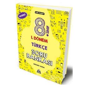 8. Sınıf 1. Dönem Türkçe Soru Bankası Örnek Akademi Yayınları