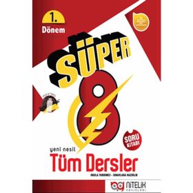 8. Sınıf 1. Dönem Yeni Nesil Süper Tüm Dersler Soru Bankası Nitelik Yayınları