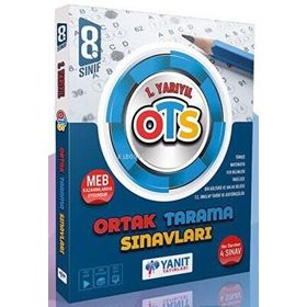 8. Sınıf 1. Yarıyıl Ortak Tarama Sınavları - Yanıt Yayınları