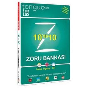 8. Sınıf 10'da 10 Zoru Bankası 2020 Tonguç Akademi Yayınları