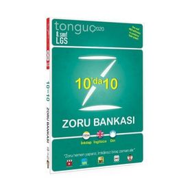 8. Sınıf 10'da 10 Zoru Bankası 2020 Tonguç Akademi Yayınları