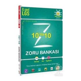 8.sınıf 10da 10 Zoru Bankası-Tonguç Akademi Yayınları