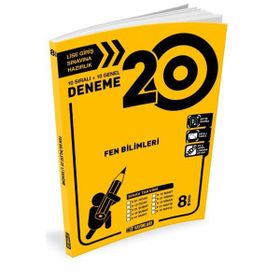 8 Sınıf 20 li Fen Bilimleri Deneme Hız Yayınları