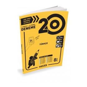 8. Sınıf 20 Li Türkçe Deneme - Hız Yayınları