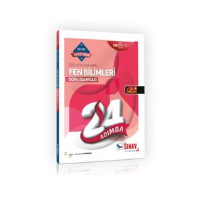 8. Sınıf 24 Adımda Fen Bilimleri Soru Bankası - Sınav Yayınları