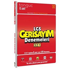 8. Sınıf 321 LGS Geri Sayım Denemeleri