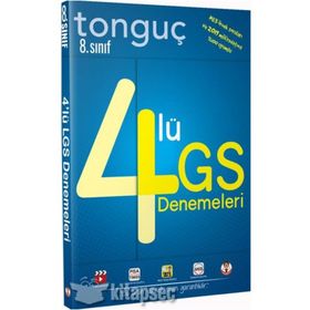 8. Sınıf 4’lü Mart Motivasyon LGS Denemeleri - Tonguç Komisyon