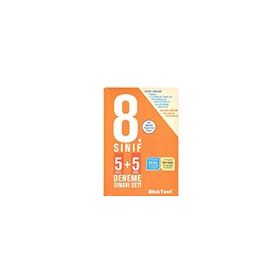 8. Sınıf 5+5 Sözel Bölüm Deneme Sınavı Blok Test Yayınları
