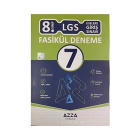 8. Sınıf 7 Fasiküllü Deneme Azza Yayıncılık