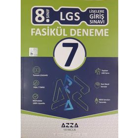 8. Sınıf 7 Fasiküllü Deneme Azza Yayıncılık