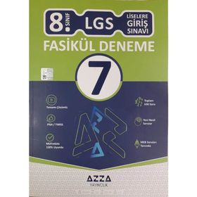 8. Sınıf 7 Fasiküllü Deneme Azza Yayıncılık