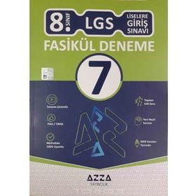 8. Sınıf 7 Fasiküllü Deneme Azza Yayıncılık