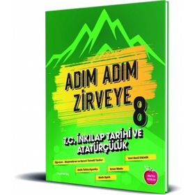 8. Sınıf Adım Adım Zirveye TC İnkılap Tarihi ve Atatürkçülük Soru Bankası-Newton Yayınları