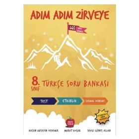 8. Sınıf Adım Adım Zirveye Türkçe Soru Bankası - Newton Yayınları