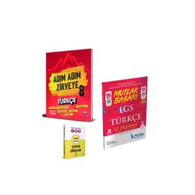 8. Sınıf Adım Adım Zirveye Türkçe Soru Bankası - Newton Yayınları