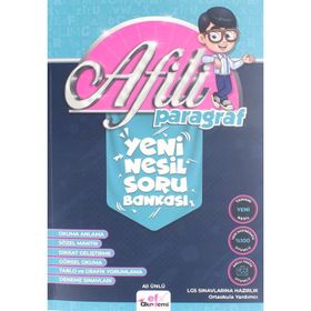8. Sınıf Afili Paragraf Yeni Nesil Soru Bankası Yayınları