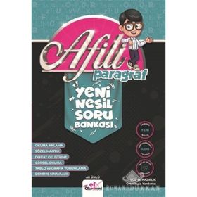 8. Sınıf Afili Paragraf Yeni Nesil Soru Bankası Yayınları