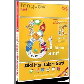 8. Sınıf Akıl Haritaları Seti 8.1 Tonguç Akademi Yayınları