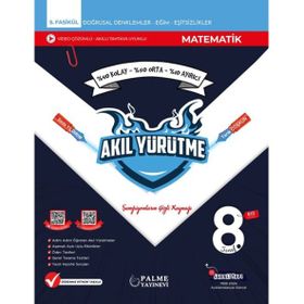 8. Sınıf Akıl Yürütme Video Çözümlü Matematik Kitabı Palme Yayınları