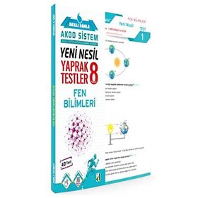 8. Sınıf Akıllı Damla Fen Bilimleri Yeni Nesil Yaprak Testler Damla Eğitim