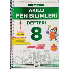8. Sınıf Akıllı Fen Defteri Arı Yayıncılık