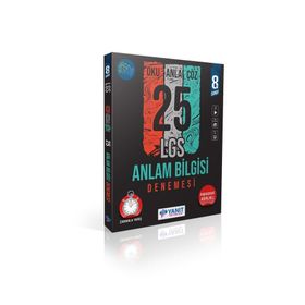 8. Sınıf Anlam Bilgisi 25 Deneme - Yanıt Yayınları
