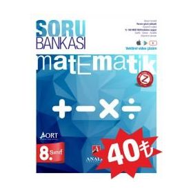 8.Sınıf Aort Matematik Soru Bankası Analiz Yayınları