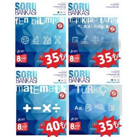 8.Sınıf Aort Matematik Soru Bankası Analiz Yayınları