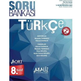 8. Sınıf AORT Türkçe Soru Bankası Analiz Yayınları