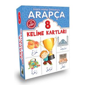 8. Sınıf Arapça Kelime Kartları-Komisyon