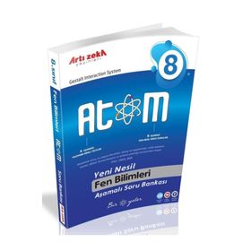 8. Sınıf Atom Fen Bilimleri Aşamalı Soru Bankası Artı Zeka Yayınları