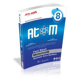 8. Sınıf Atom Matematik Aşamalı Soru Bankası Artı Zeka Yayınları