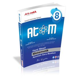 8. Sınıf Atom Matematik Aşamalı Soru Bankası Artı Zeka Yayınları