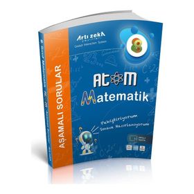8. Sınıf Atom Matematik Aşamalı Soru Bankası Artı Zeka Yayınları