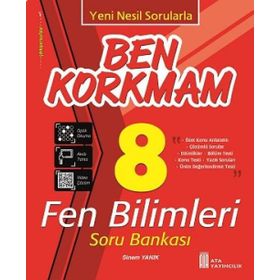 8. Sınıf Ben Korkmam Fen Bilimleri Soru Bankası Ata Yayıncılık