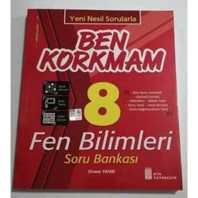 8. Sınıf Ben Korkmam Fen Bilimleri Soru Bankası Ata Yayıncılık