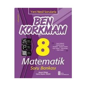8. Sınıf Ben Korkmam Matematik Soru Bankası Ata Yayıncılık