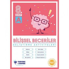 8. Sınıf Bilişsel Beceriler Geliştirme Aktiviteleri Seti A B C Seri - Curious Genius Yayınları