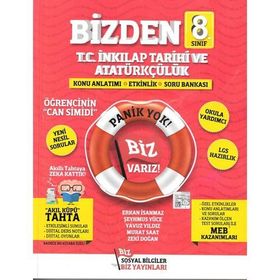 8. Sınıf Bizden İnkılap Tarihi ve Atatürkçülük-Biz Yayınları