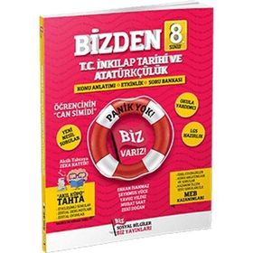 8. Sınıf Bizden İnkılap Tarihi ve Atatürkçülük-Biz Yayınları