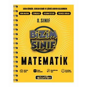 8. Sınıf Bizim Sınıf Matematik Defteri - Startfen Yayınları