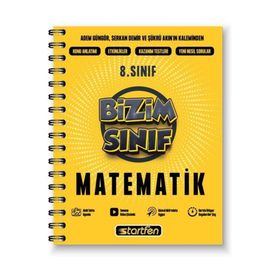 8. Sınıf Bizim Sınıf Matematik Defteri - Startfen Yayınları