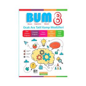 8. Sınıf Bum Ocak Ara Tatil Kamp Modülleri Simülasyon Yayınları