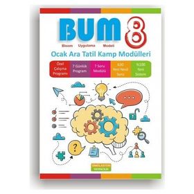 8. Sınıf Bum Ocak Ara Tatil Kamp Modülleri Simülasyon Yayınları