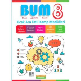 8. Sınıf Bum Ocak Ara Tatil Kamp Modülleri Simülasyon Yayınları